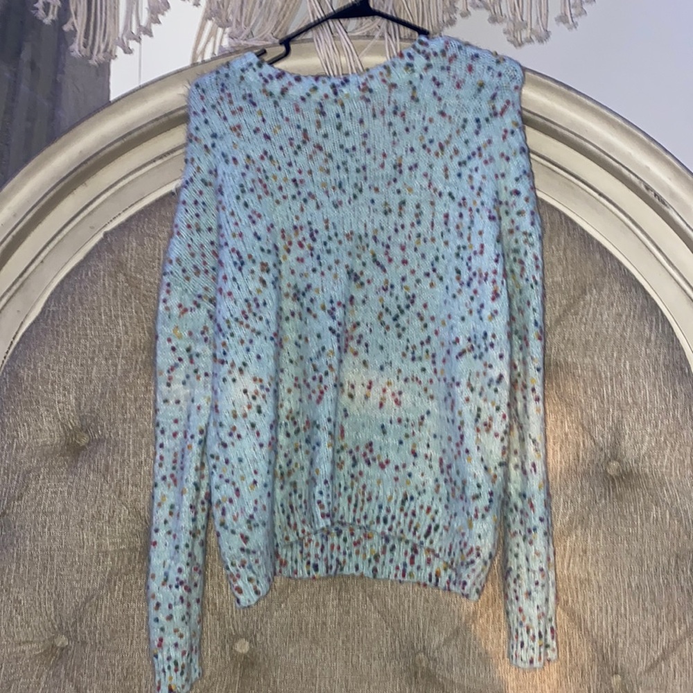Main Strip Pop Corn Sweater